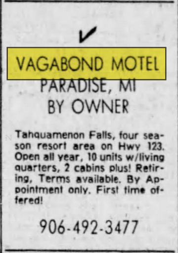 Vagabond Motel - Jun 25 1978 Article (newer photo)